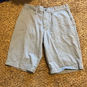Men’s Light Blue Khaki Shorts Gap